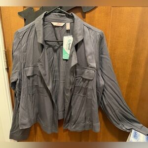 NWT Laurie Felt: Los Angeles dark grey blazer